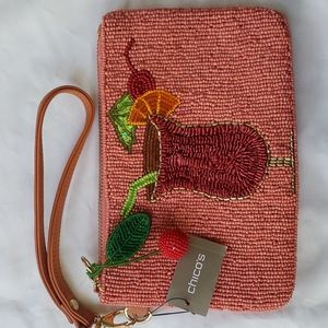 Chicos wristlet Tropical -new